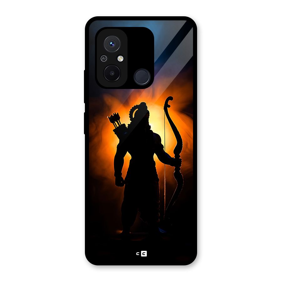 Divine Lord Glass Back Case for Redmi 12C