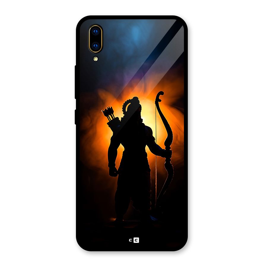 Divine Lord Glass Back Case for Vivo V11 Pro