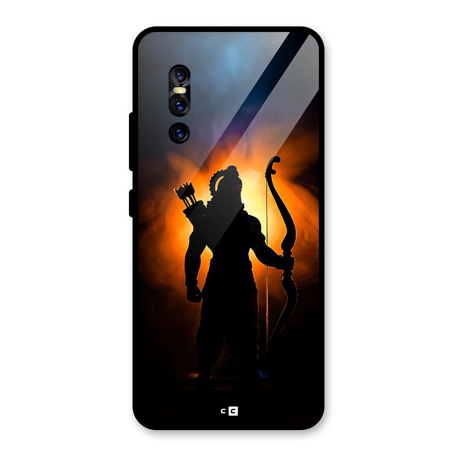 Divine Lord Glass Back Case for Vivo V15 Pro