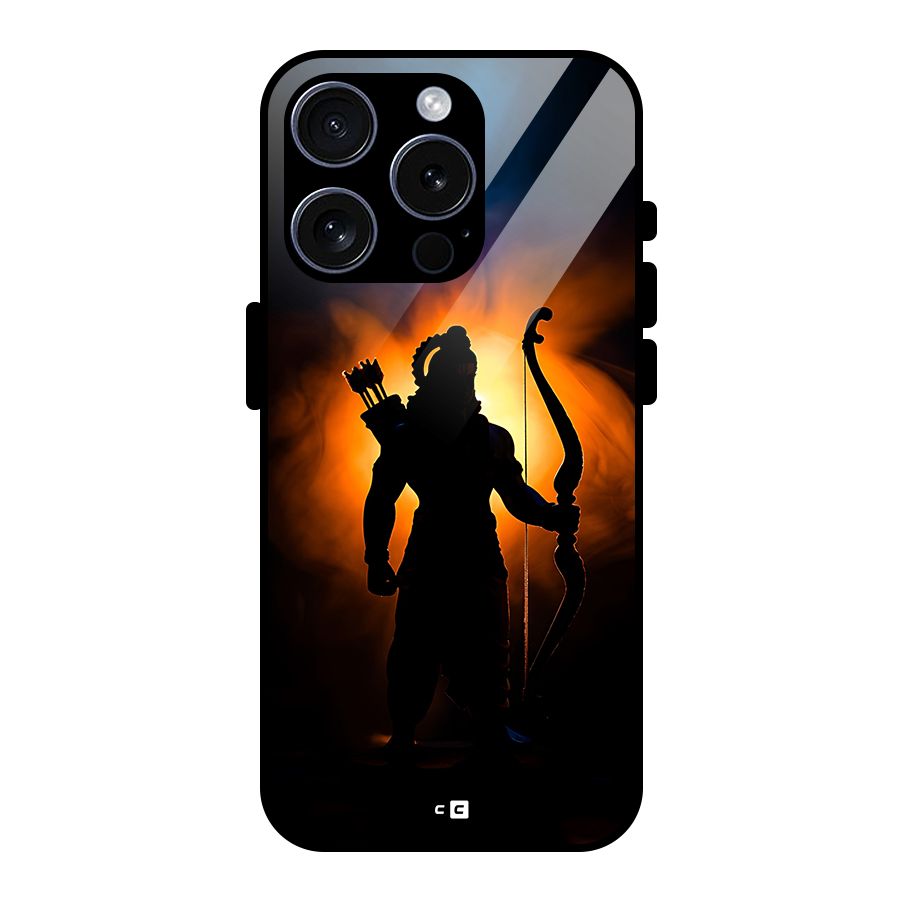 Divine Lord Glass Back Case for iPhone 15 Pro