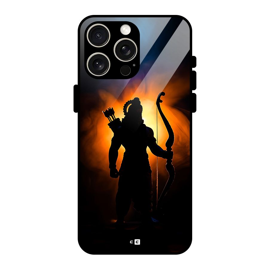 Divine Lord Glass Back Case for iPhone 15 Pro Max