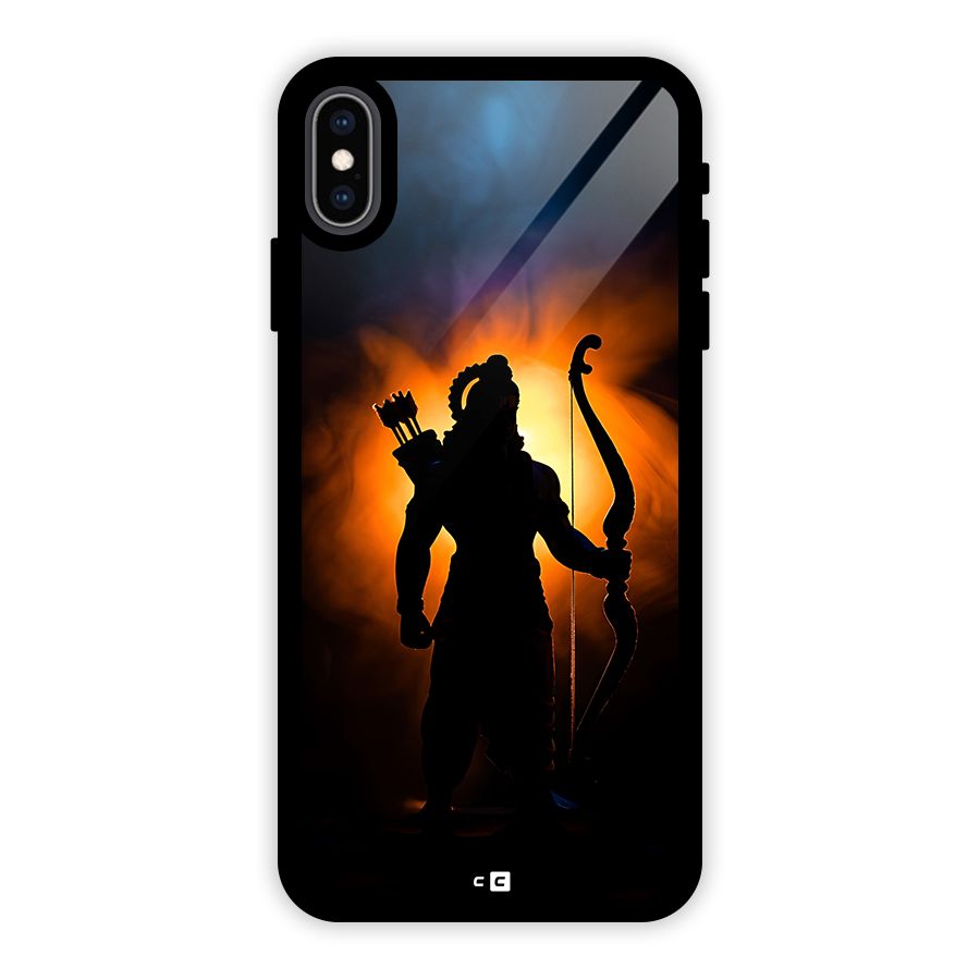 Divine Lord Glass Back Case for iPhone XS Max