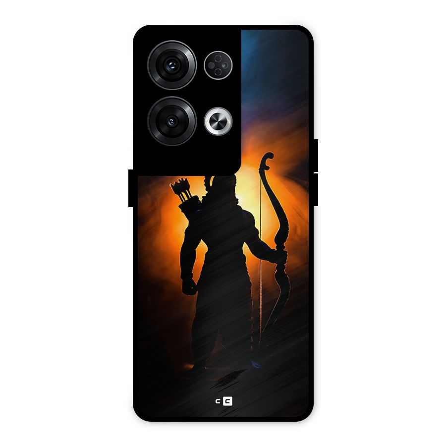 Divine Lord Metal Back Case for Oppo Reno8 Pro 5G