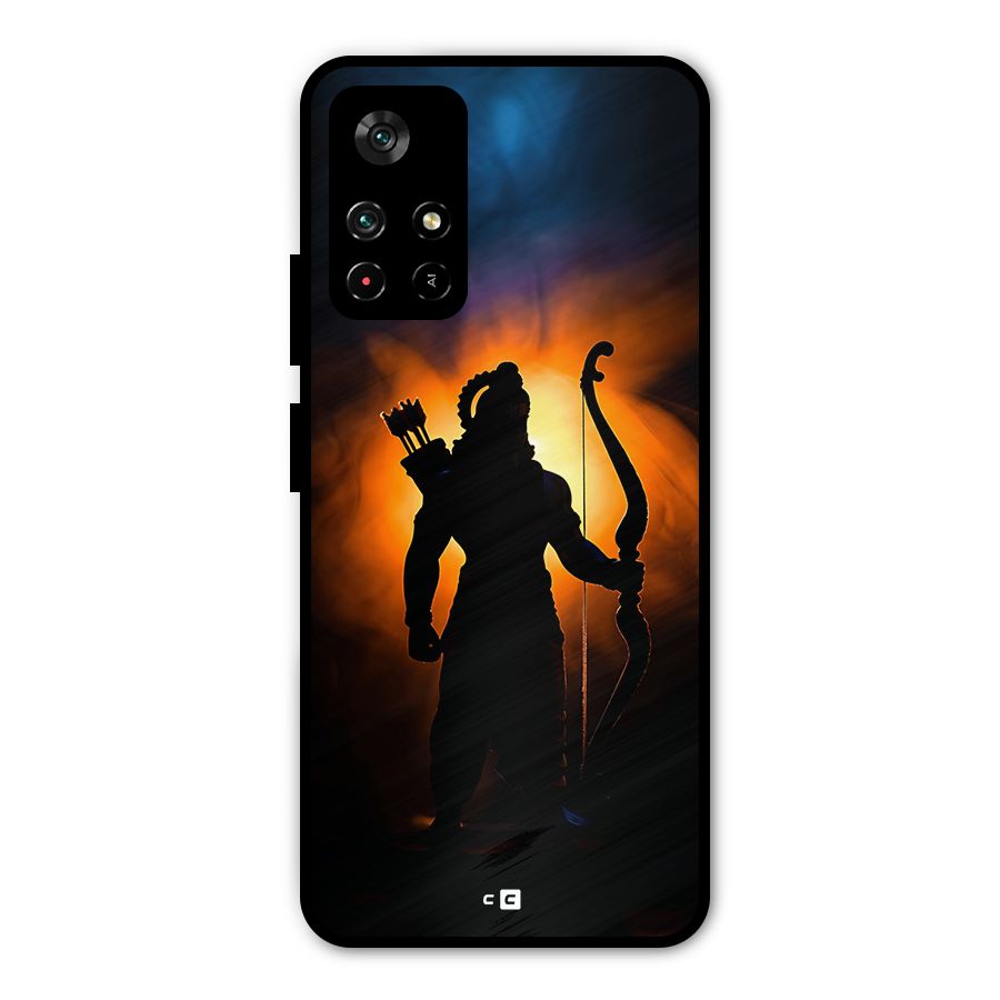 Divine Lord Metal Back Case for Redmi Note 11T 5G