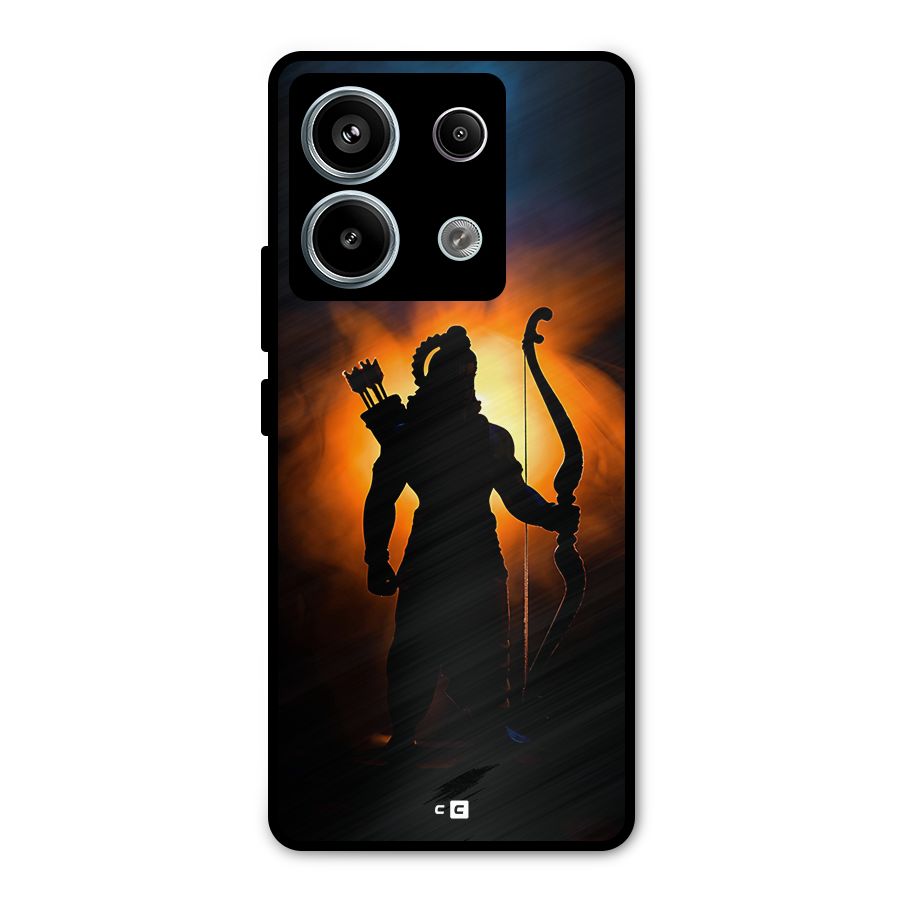 Divine Lord Metal Back Case for Redmi Note 13 Pro 5G