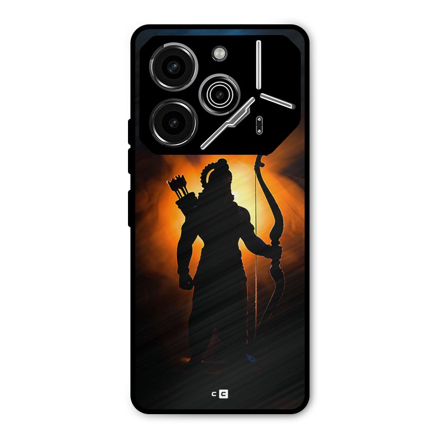 Divine Lord Metal Back Case for Tecno Pova 6 Pro