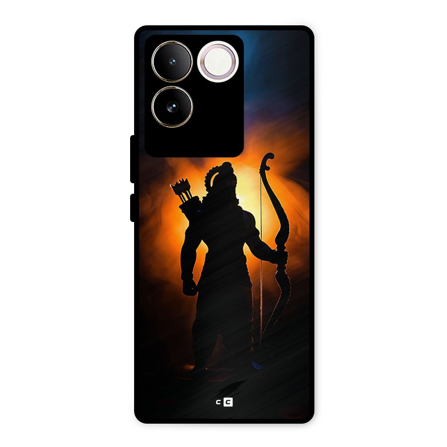 Divine Lord Metal Back Case for Vivo T2 Pro