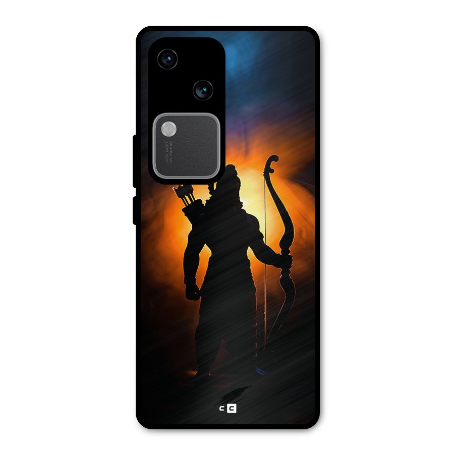 Divine Lord Metal Back Case for Vivo V30 Pro