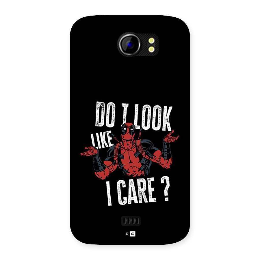 Do I Care Back Case for Canvas 2 A110