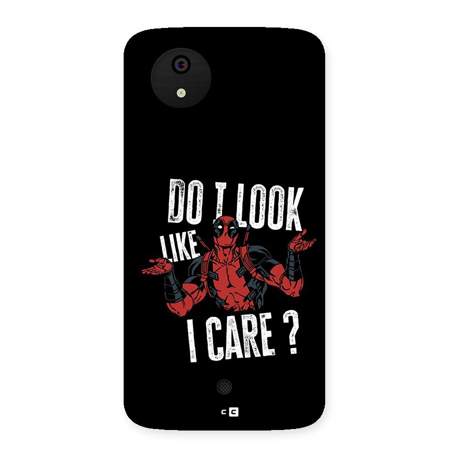 Do I Care Back Case for Canvas A1  AQ4501
