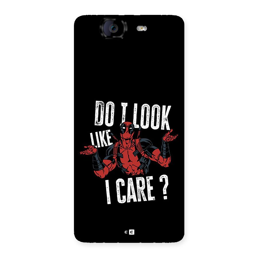 Do I Care Back Case for Canvas Knight A350