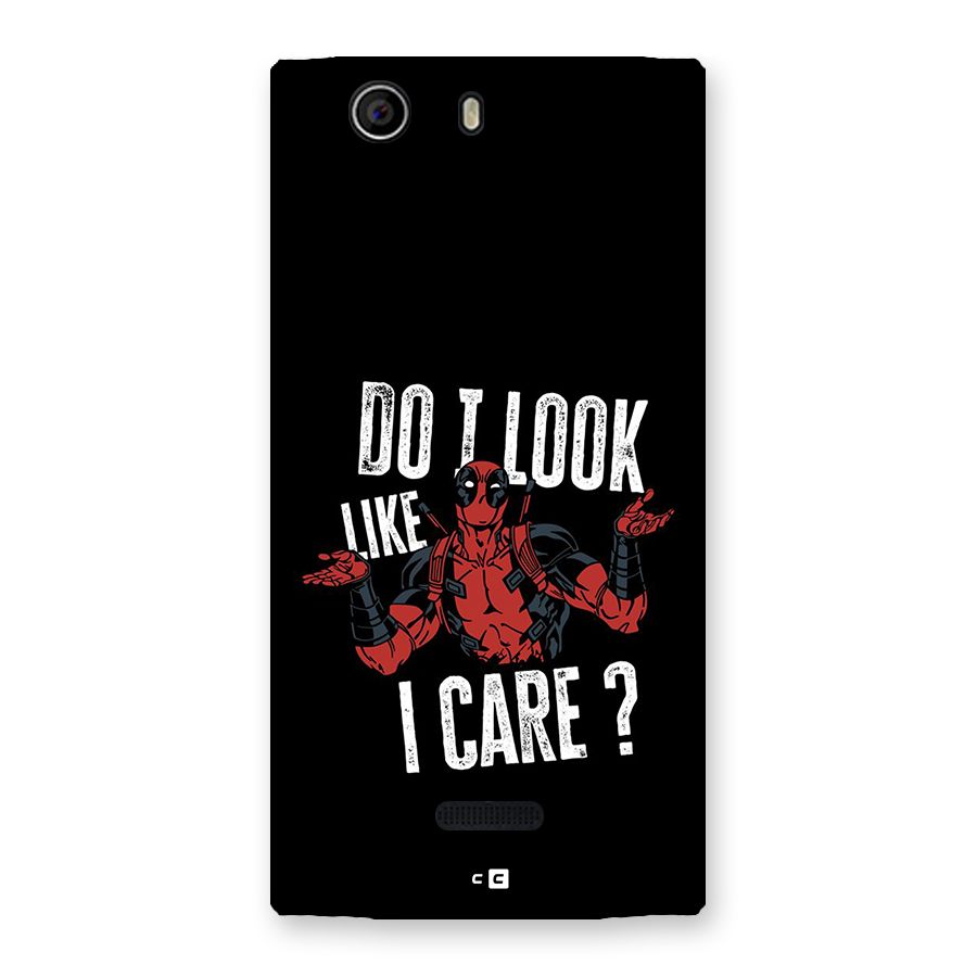 Do I Care Back Case for Canvas Nitro 2 E311