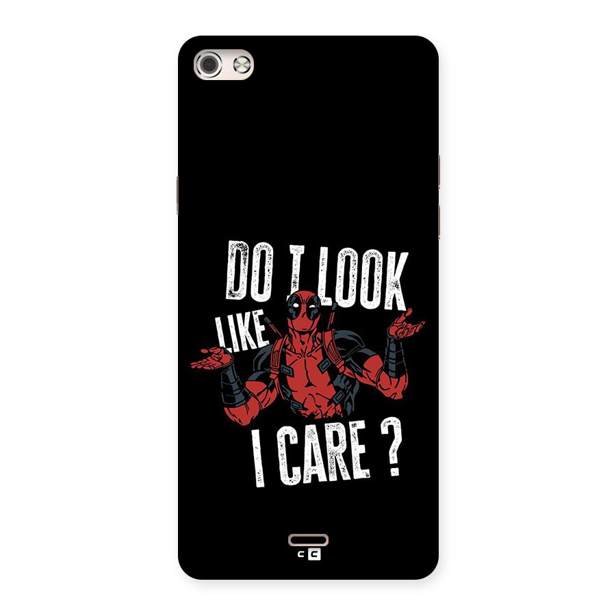 Do I Care Back Case for Canvas Silver 5