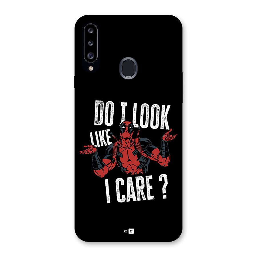 Do I Care Back Case for Galaxy A20s