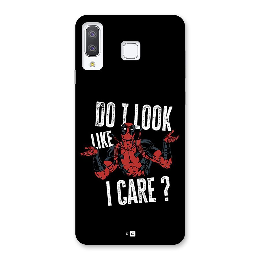 Do I Care Back Case for Galaxy A8 Star