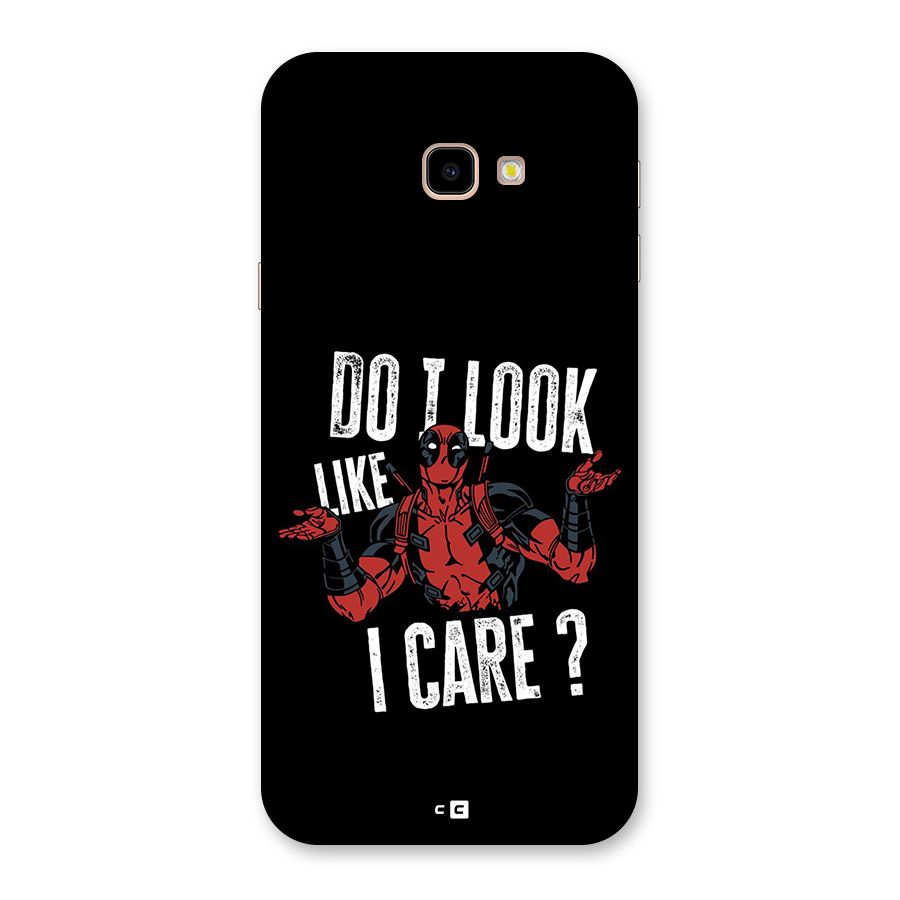 Do I Care Back Case for Galaxy J4 Plus