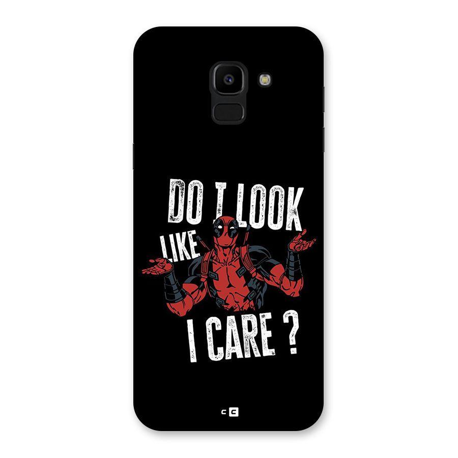 Do I Care Back Case for Galaxy J6