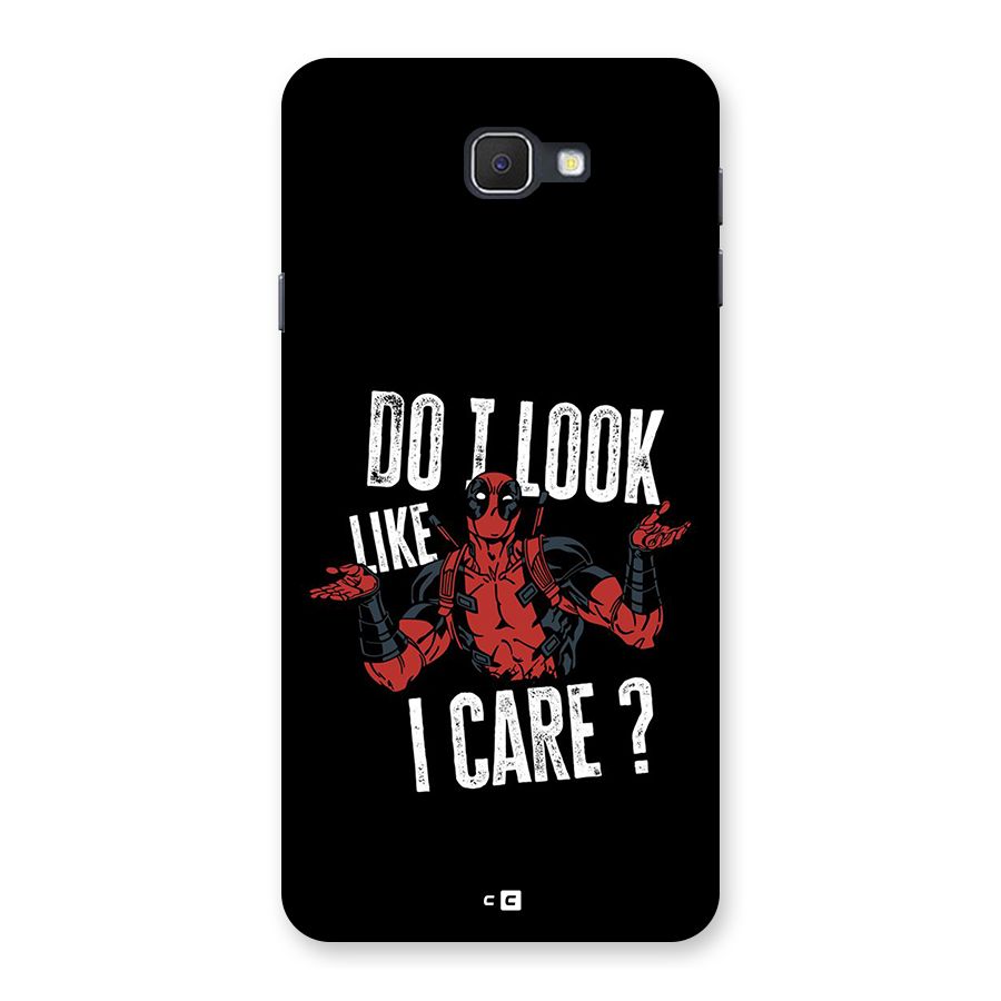 Do I Care Back Case for Galaxy J7 Prime
