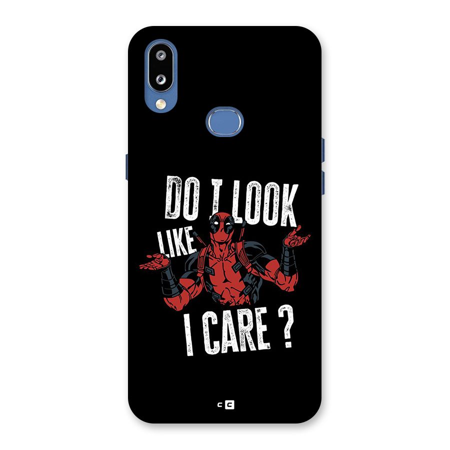 Do I Care Back Case for Galaxy M01s