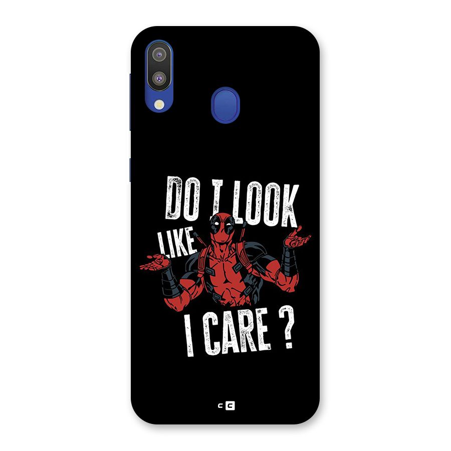 Do I Care Back Case for Galaxy M20