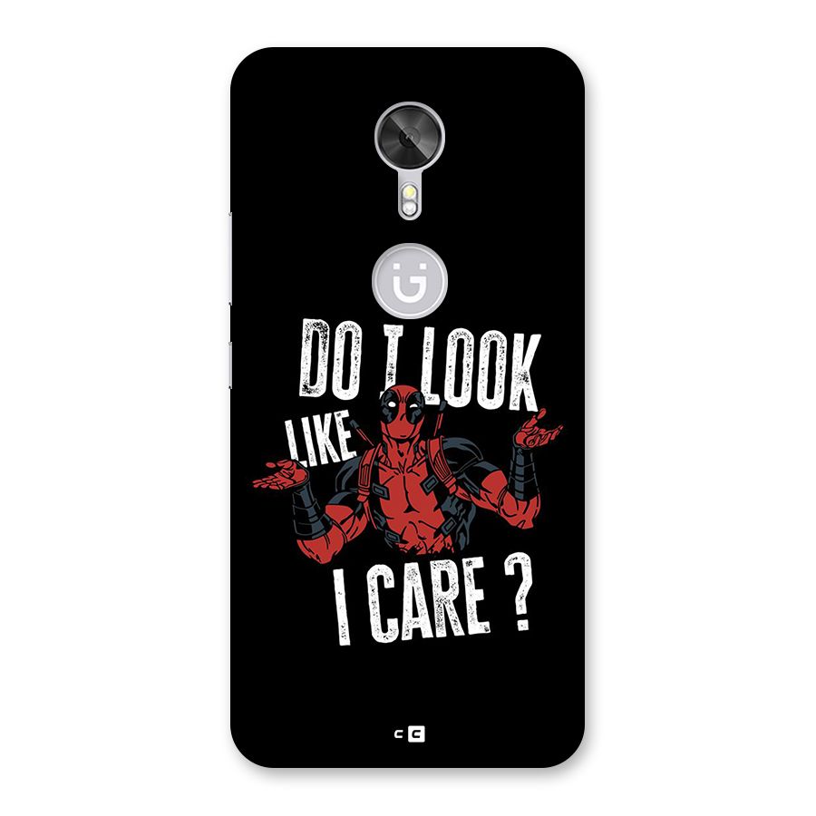 Do I Care Back Case for Gionee A1