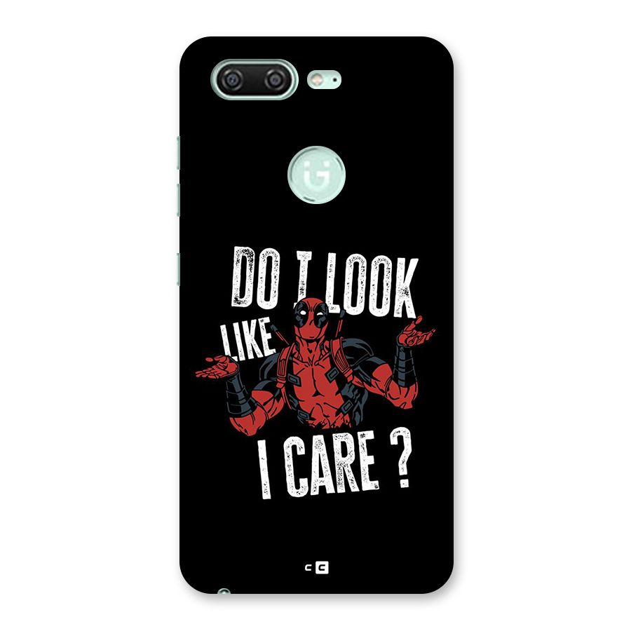 Do I Care Back Case for Gionee S10