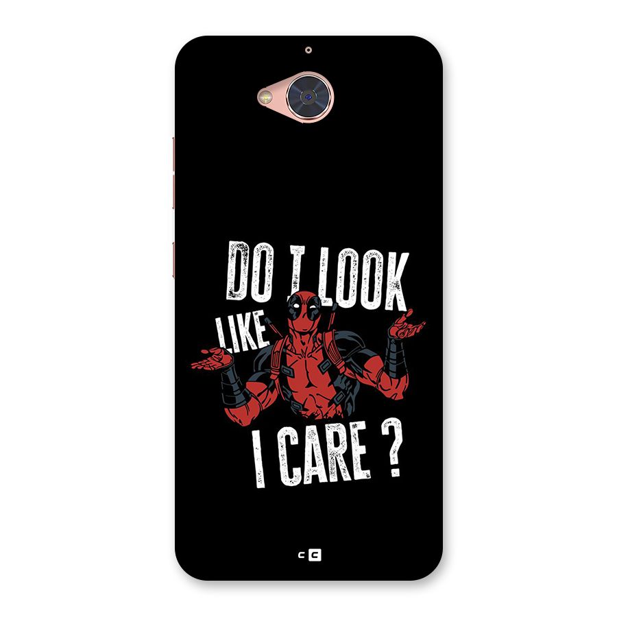 Do I Care Back Case for Gionee S6 Pro