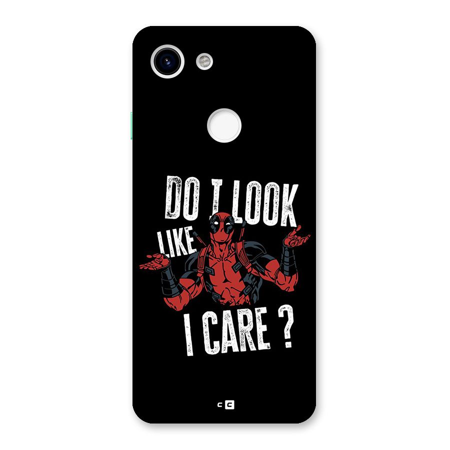 Do I Care Back Case for Google Pixel 3