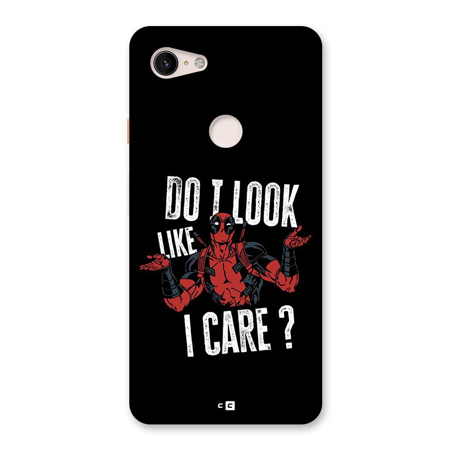 Do I Care Back Case for Google Pixel 3 XL