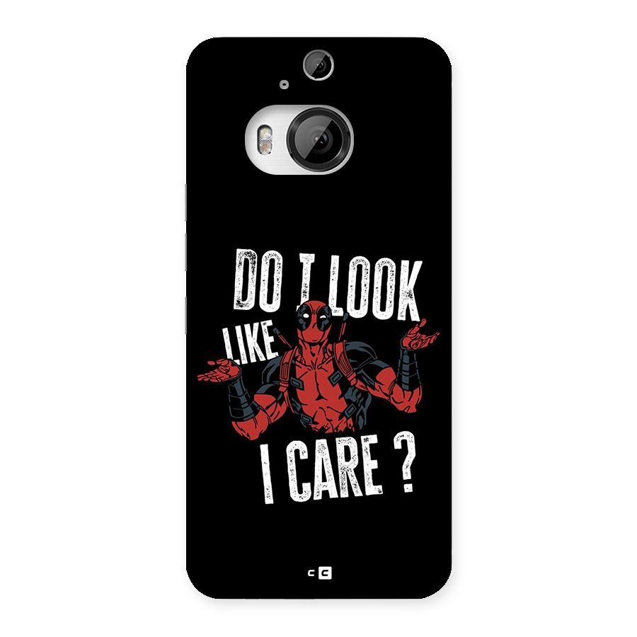 Do I Care Back Case for HTC One M9 Plus