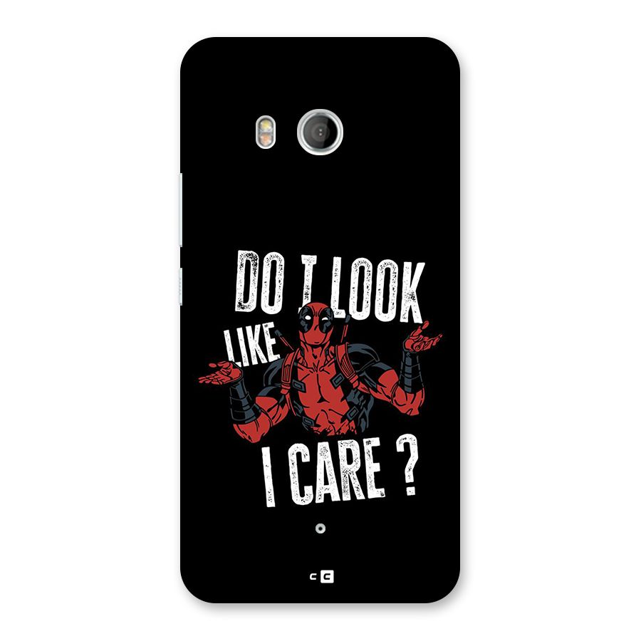 Do I Care Back Case for HTC U11