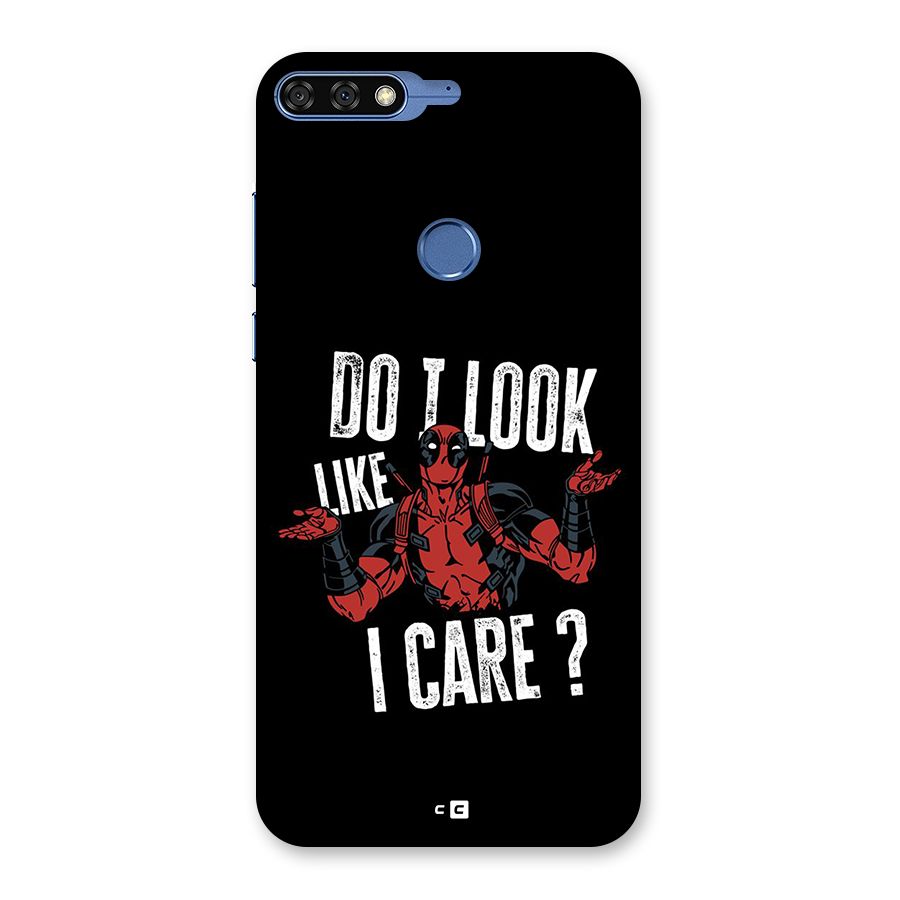 Do I Care Back Case for Honor 7C