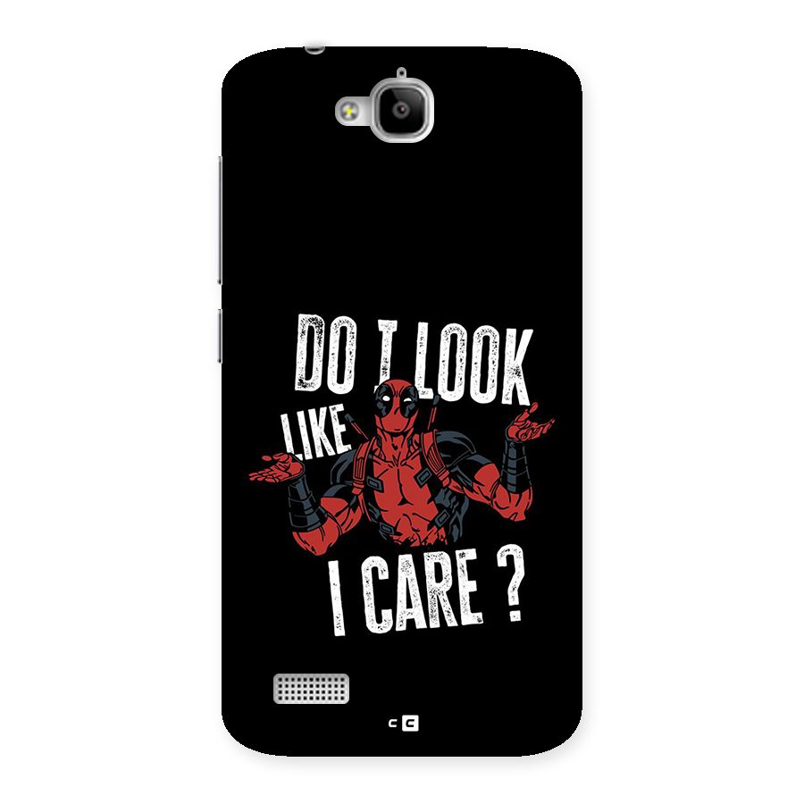Do I Care Back Case for Honor Holly