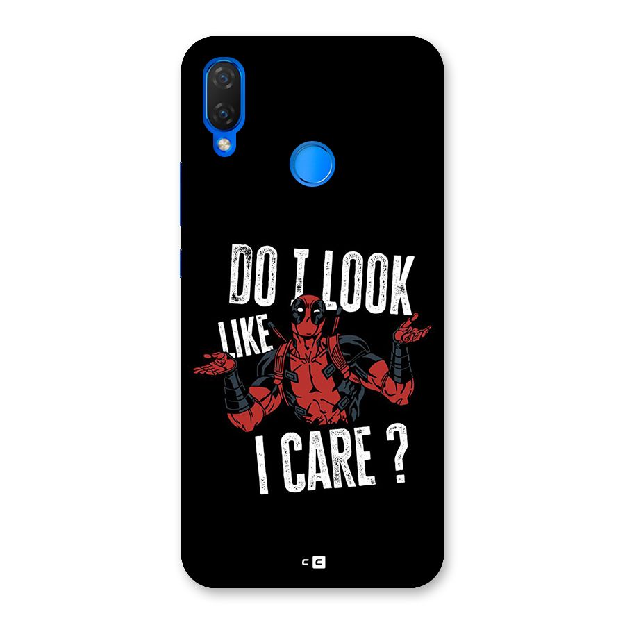 Do I Care Back Case for Huawei P Smart Plus