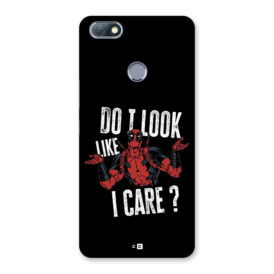 Do I Care Back Case for Infinix Note 5