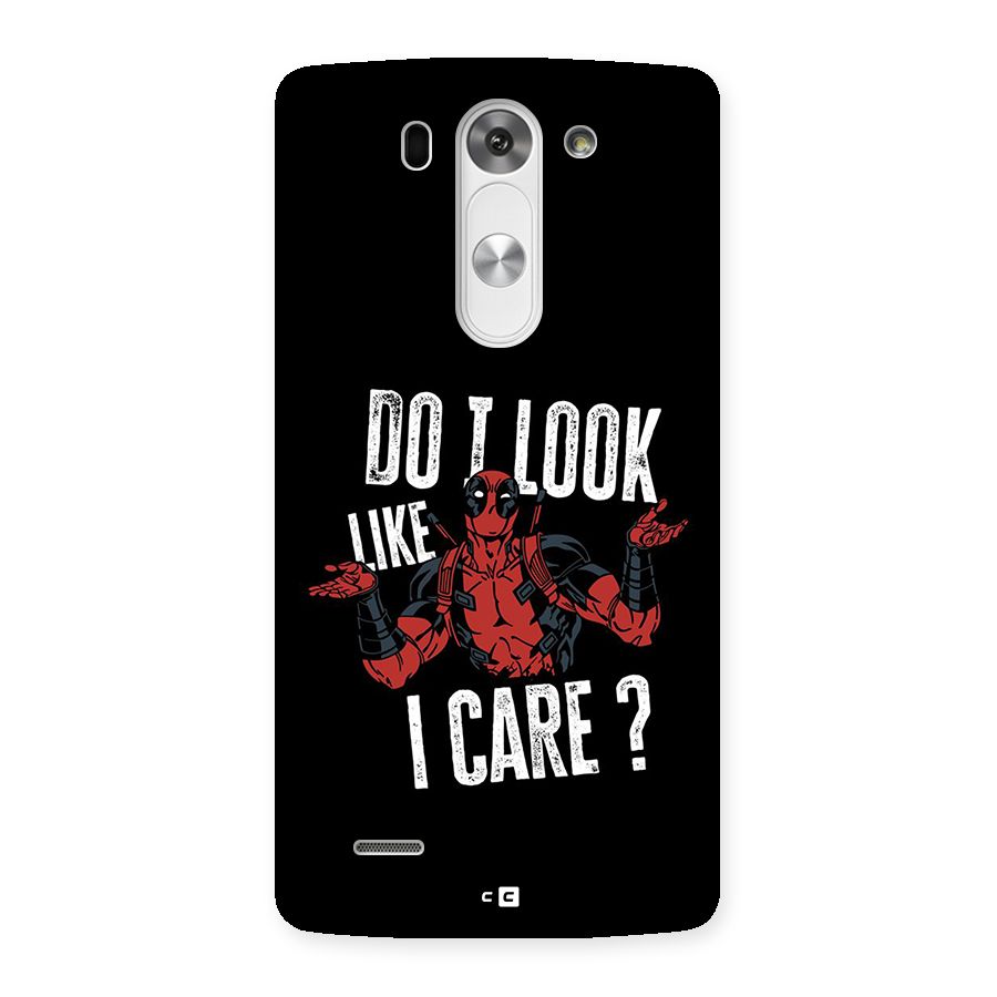 Do I Care Back Case for LG G3 Mini