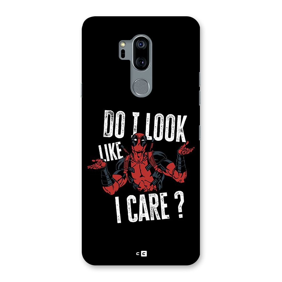 Do I Care Back Case for LG G7