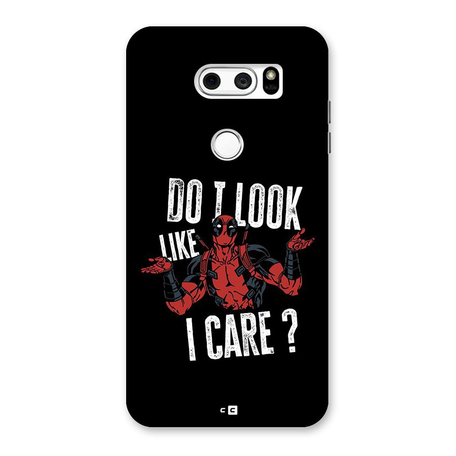 Do I Care Back Case for LG V30