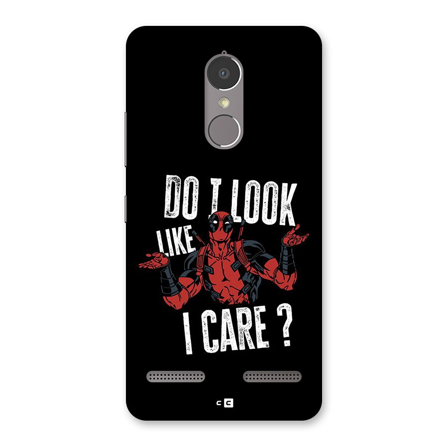 Do I Care Back Case for Lenovo K6