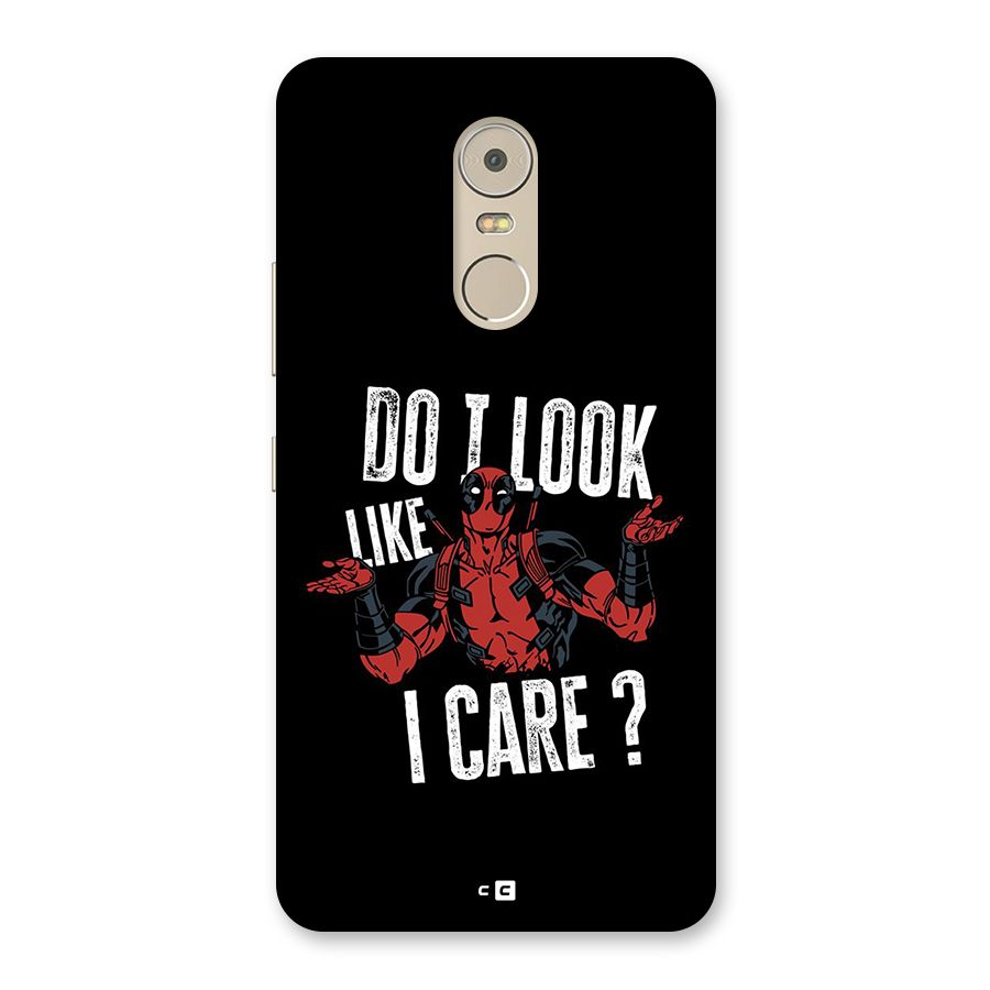 Do I Care Back Case for Lenovo K6 Note