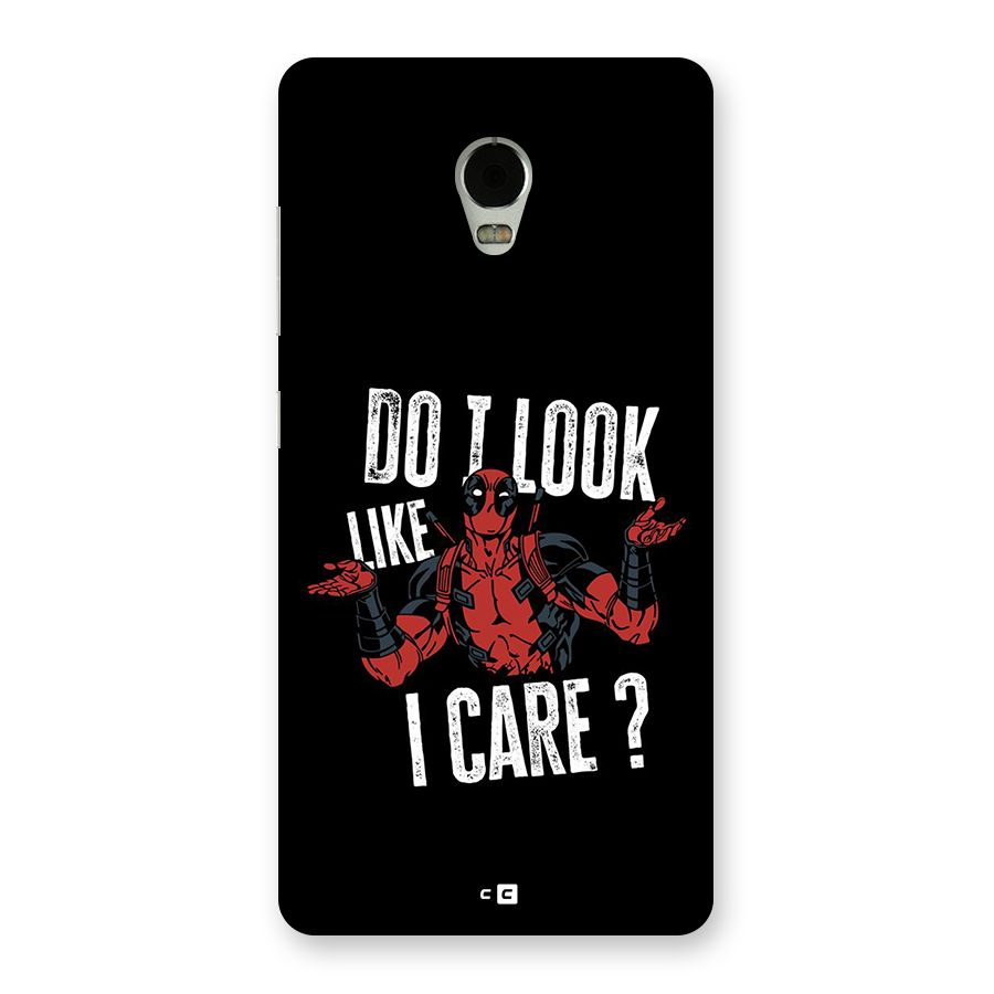 Do I Care Back Case for Lenovo Vibe P1
