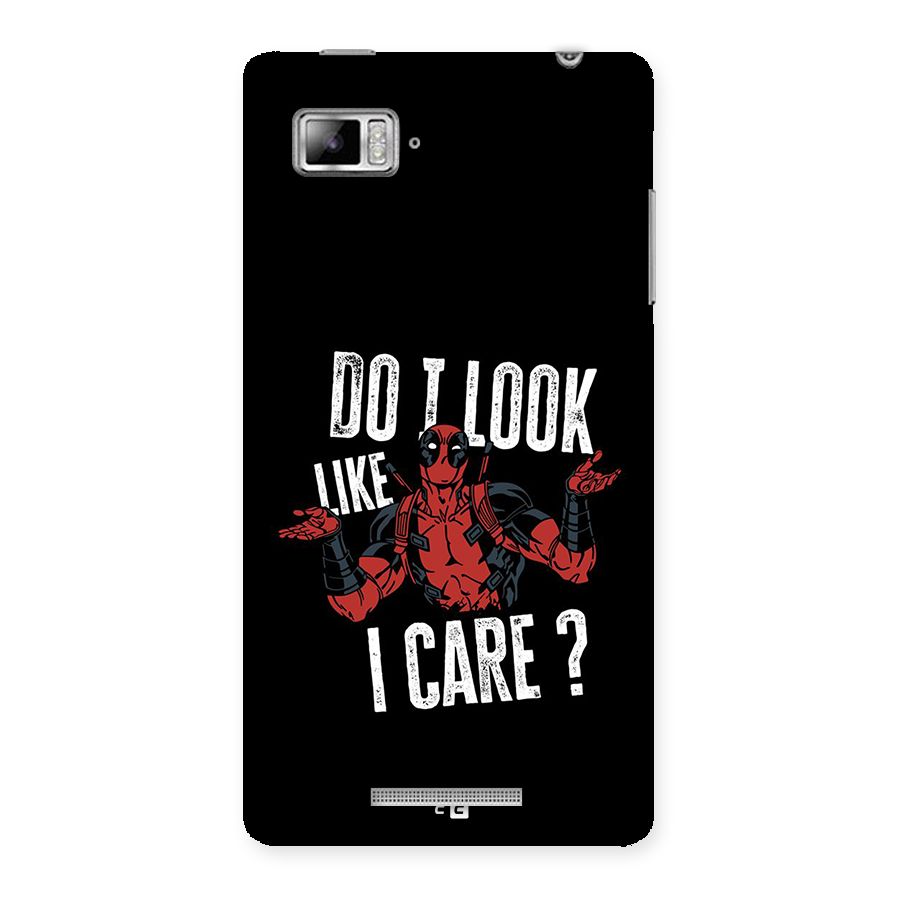Do I Care Back Case for Lenovo Vibe Z K910
