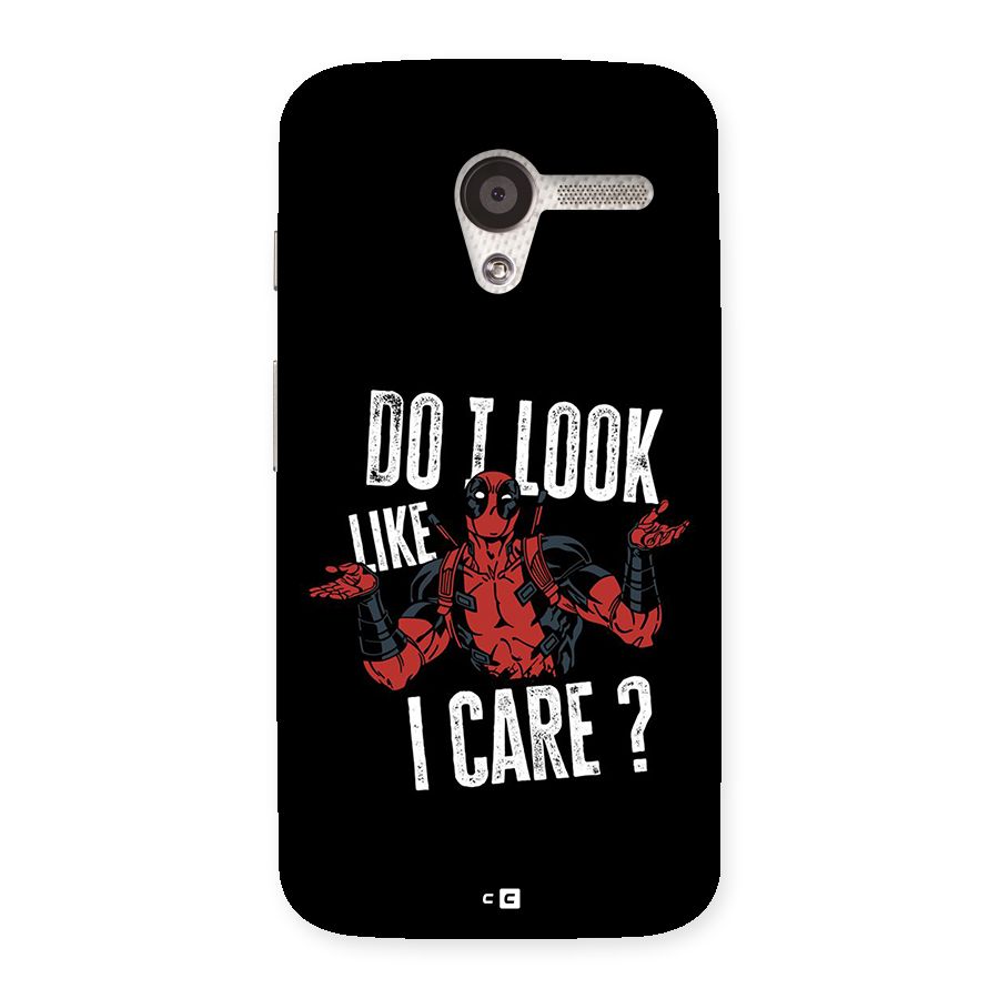 Do I Care Back Case for Moto X