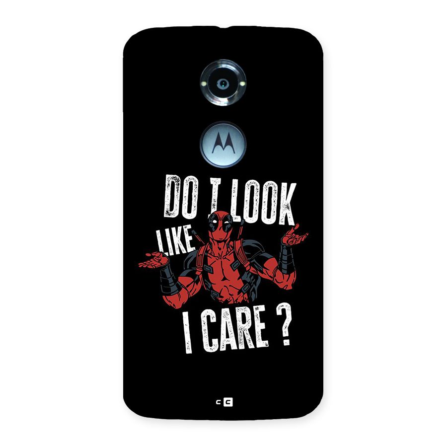 Do I Care Back Case for Moto X2