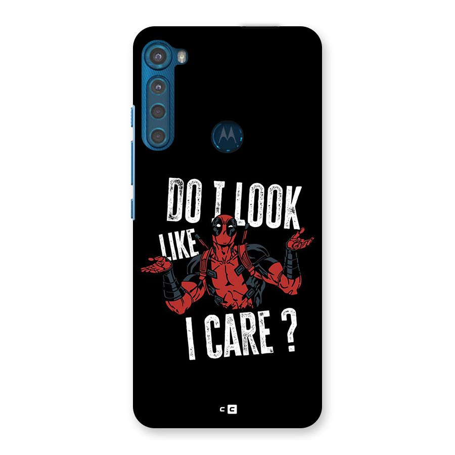 Do I Care Back Case for Motorola One Fusion Plus