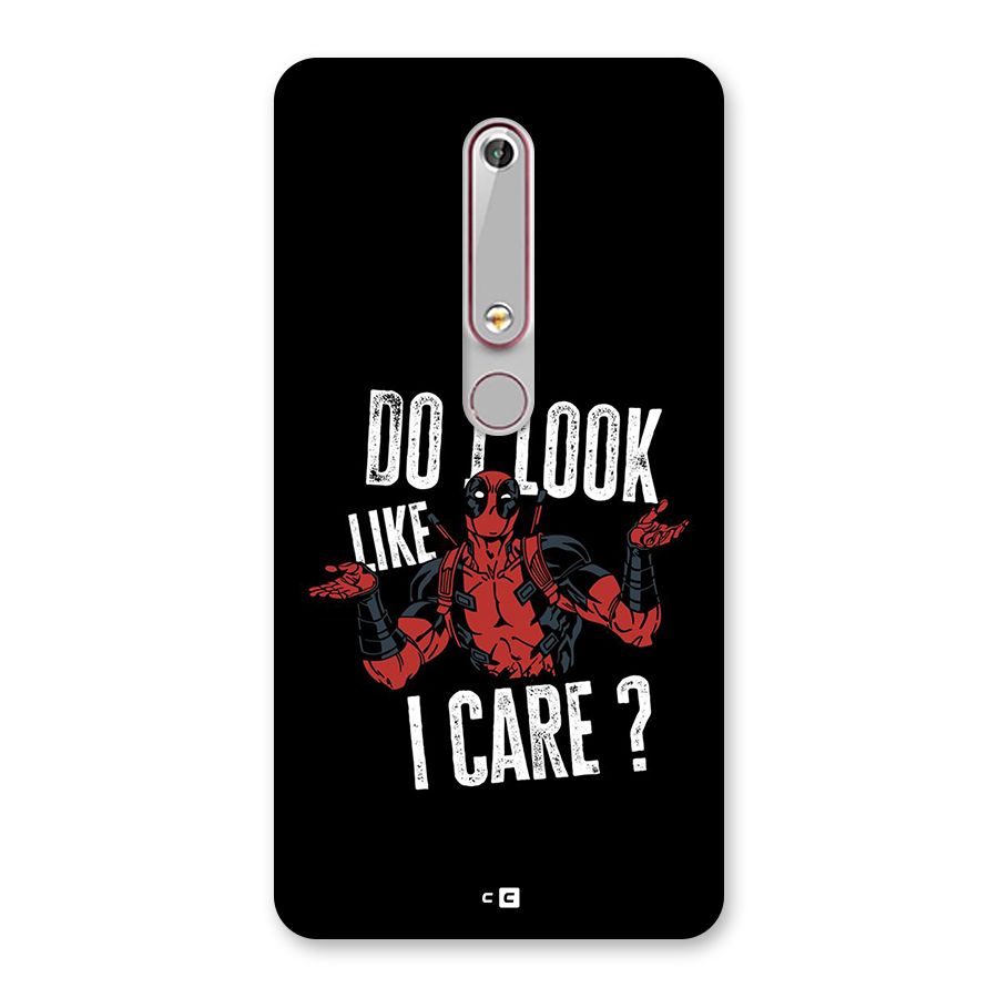 Do I Care Back Case for Nokia 6.1