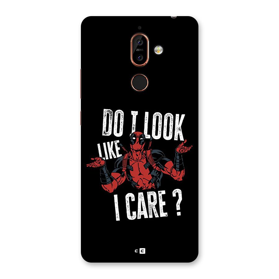 Do I Care Back Case for Nokia 7 Plus