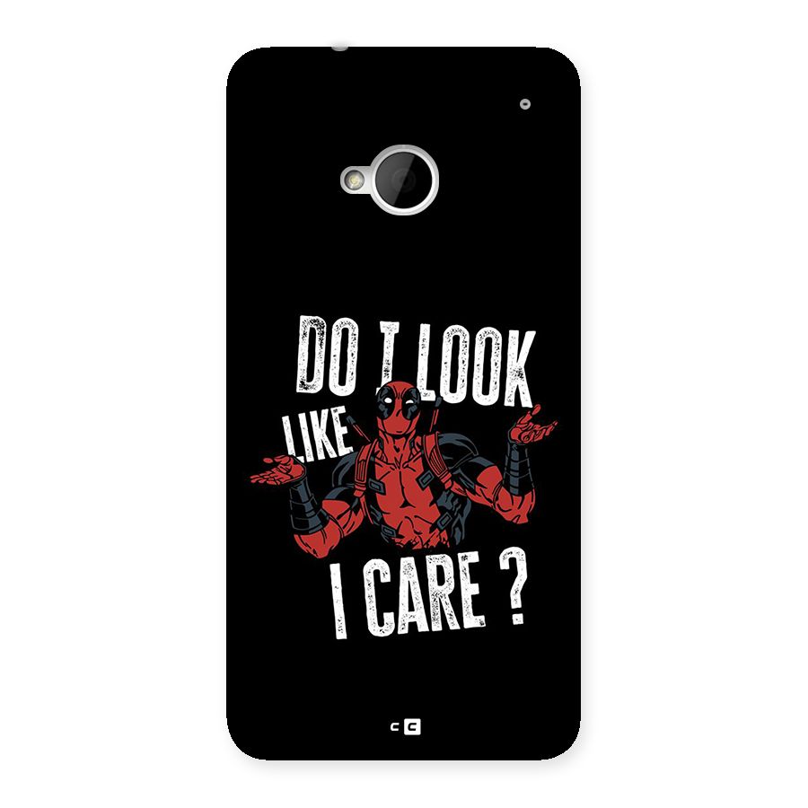 Do I Care Back Case for One M7 (Single Sim)