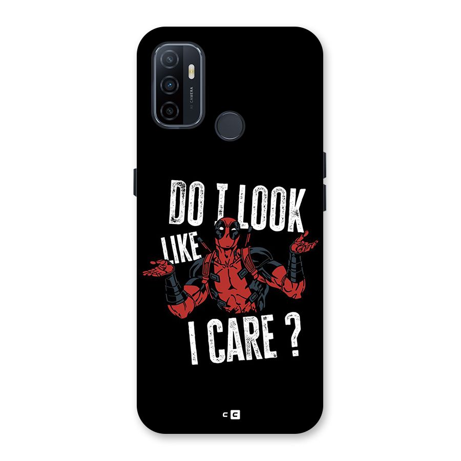 Do I Care Back Case for Oppo A33 (2020)