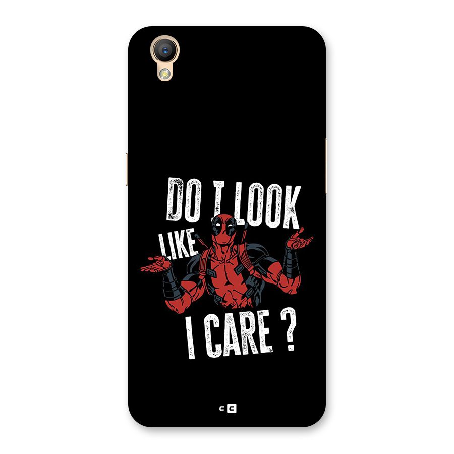 Do I Care Back Case for Oppo A37